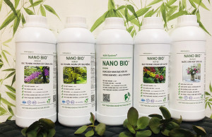 NANO BIO: Đặc trị, phòng bệnh do nấm, vi khuẩn trên Hoa và Cây cảnh, chai 250, 500, 1.000, 5.000ml